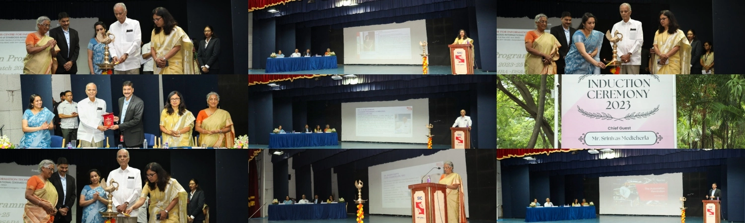 SCIT college Induction event  for 2023 batch